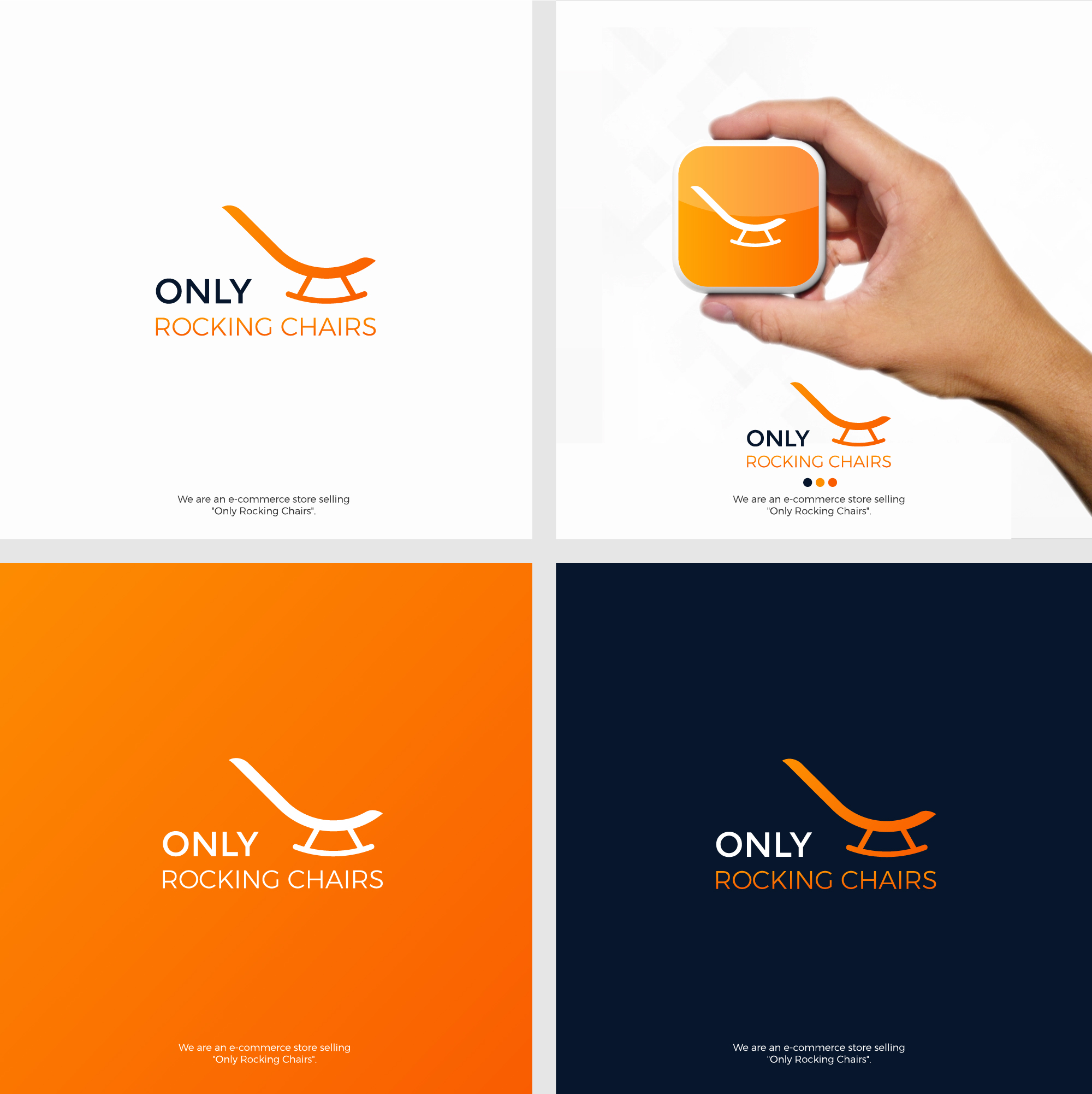 Logo Design by JM_design_studio for Only Rocking Chairs | Design #23927866