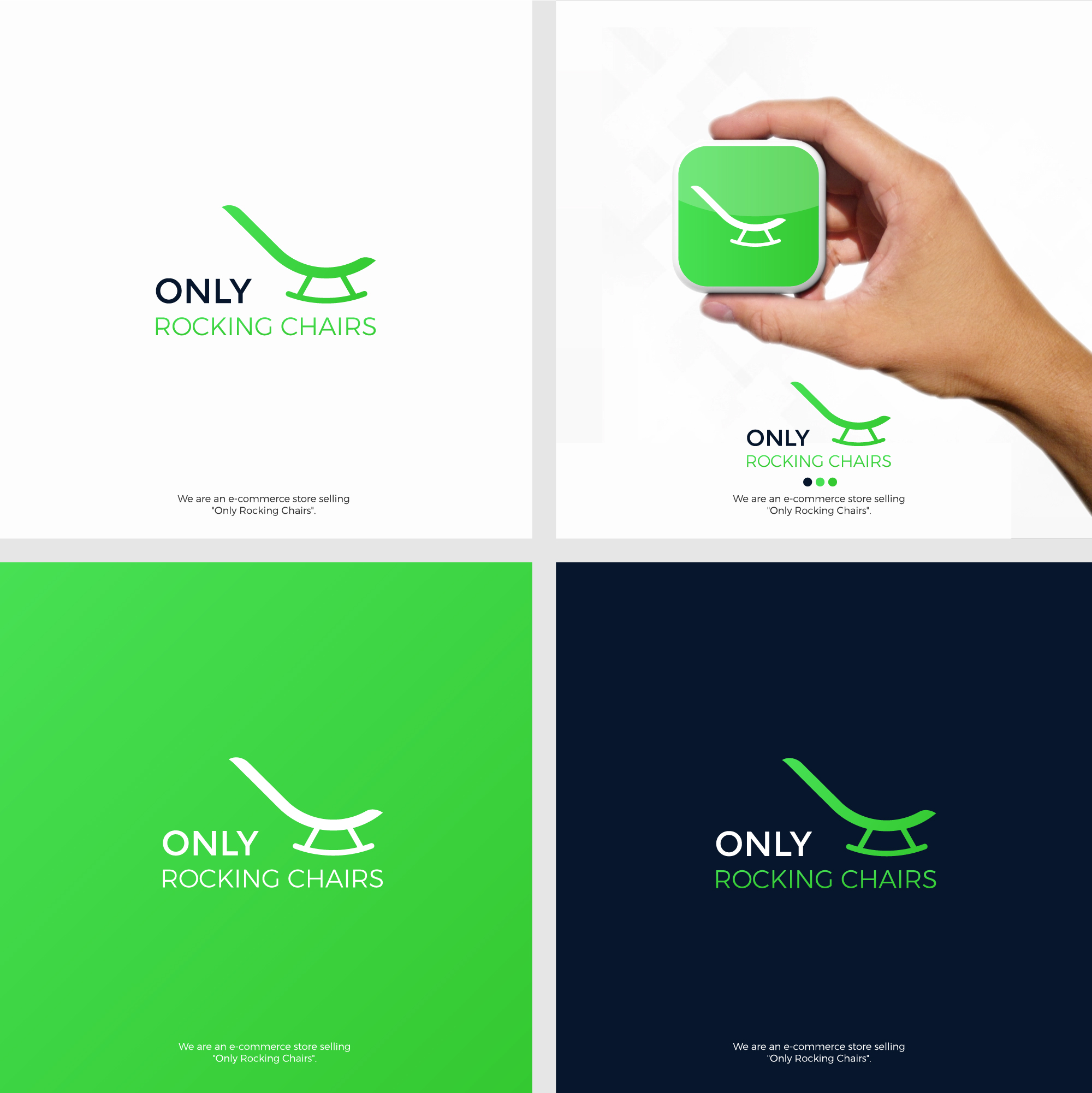 Logo Design by JM_design_studio for Only Rocking Chairs | Design #23927960