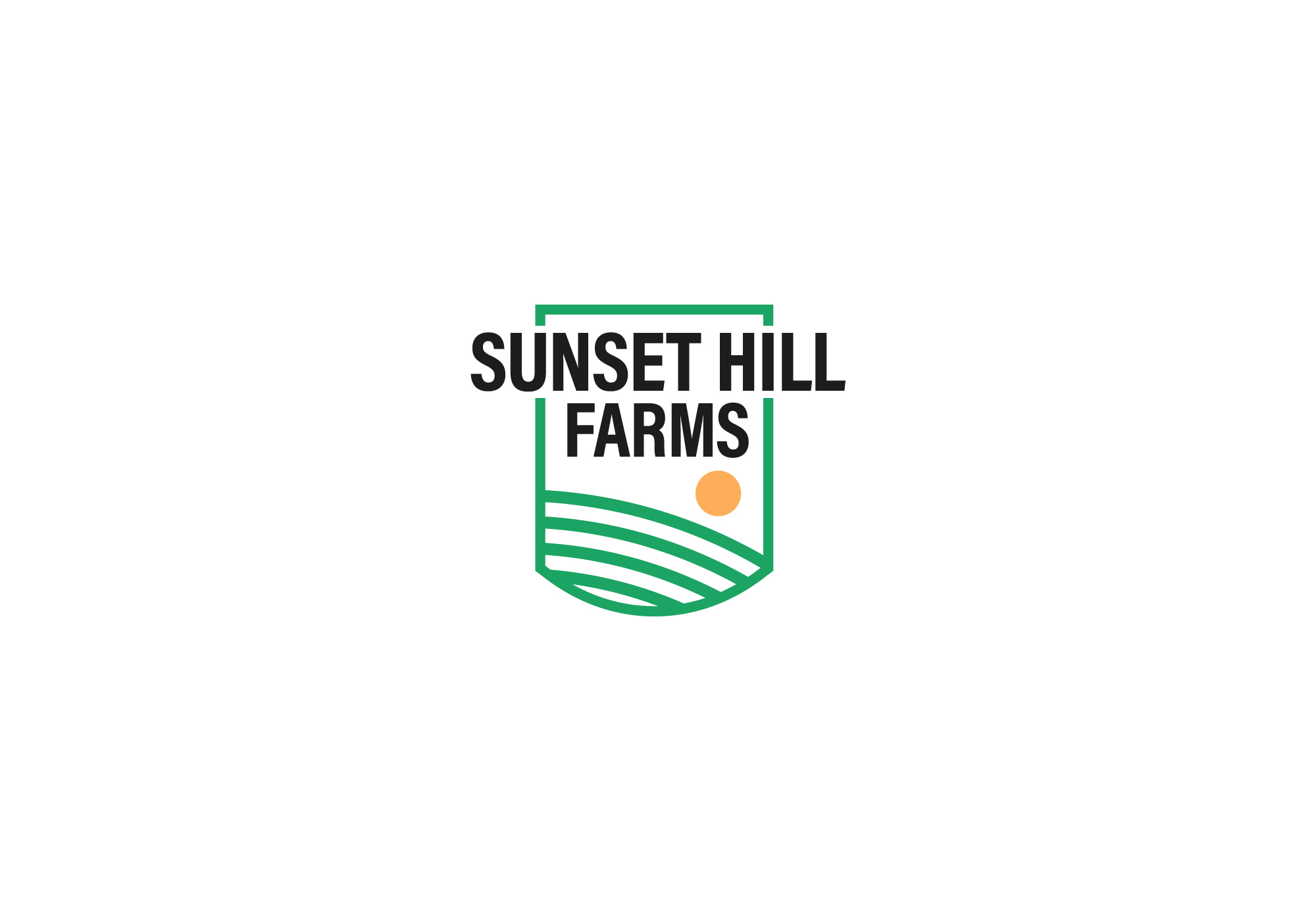 Logo Design by Reverie Studio for SunsetHillFarms | Design #23873057