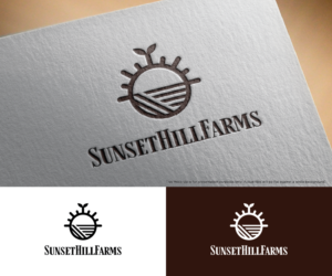 Logo-Design von nicolca37 für SunsetHillFarms | Design #23871516
