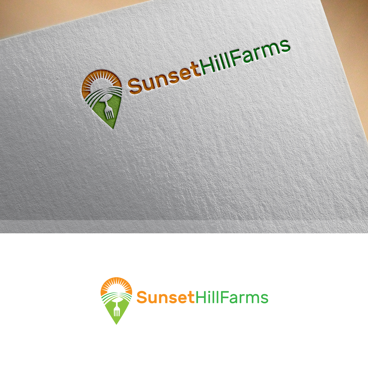 Logo Design by MG.graphics for SunsetHillFarms | Design #23867246