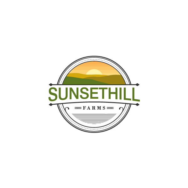 Logo Design by Dulavai for SunsetHillFarms | Design #23874713