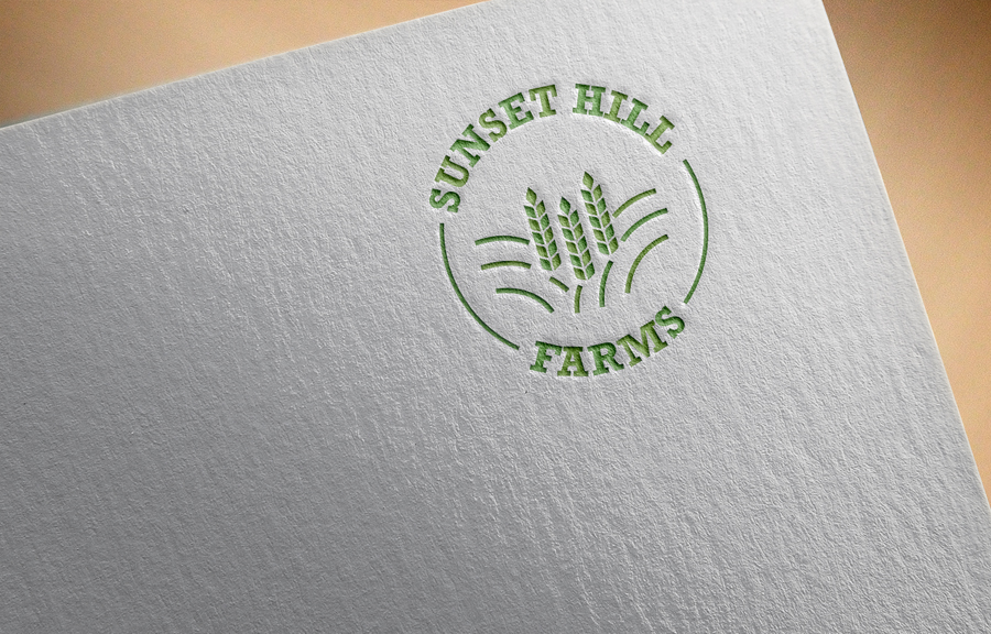 Logo Design by Matrix Studio for SunsetHillFarms | Design #23879358