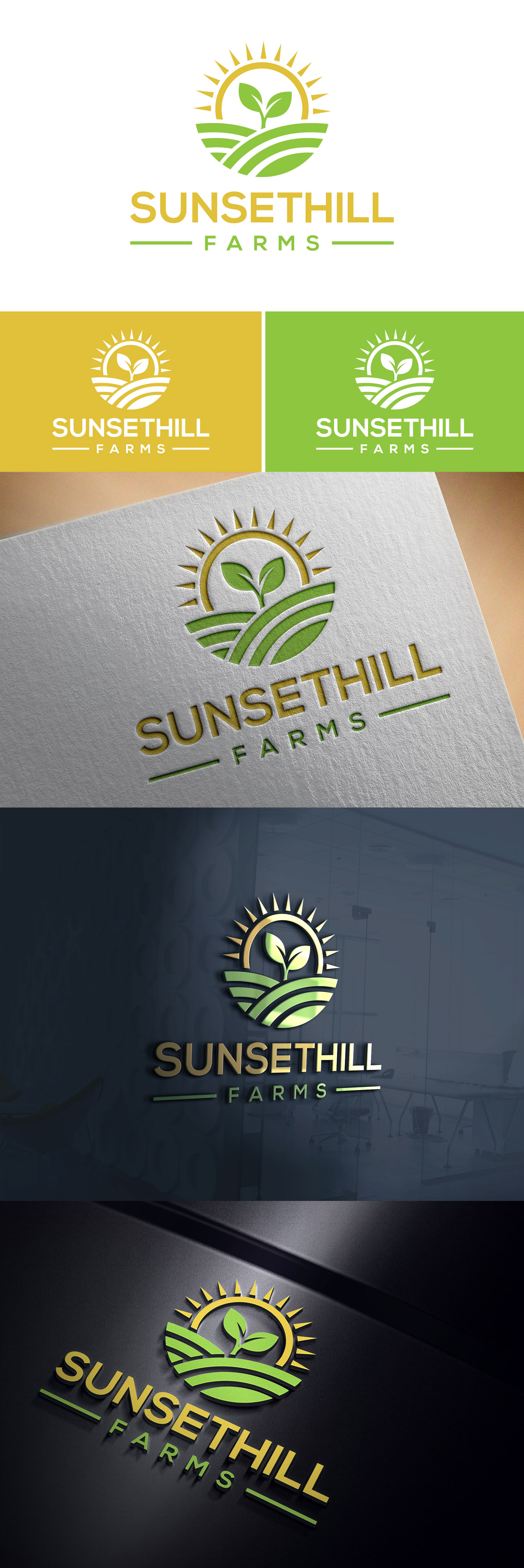 Design de Logo par Mongsh pour SunsetHillFarms | Design : #23868141