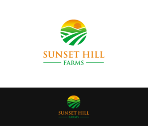 Logo-Design von Edi Wibowo für SunsetHillFarms | Design #23866323