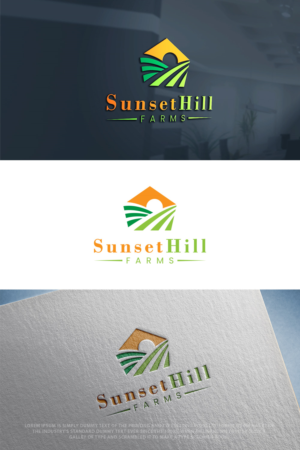 SunsetHillFarms | Logo Design by GoodTimes$$$