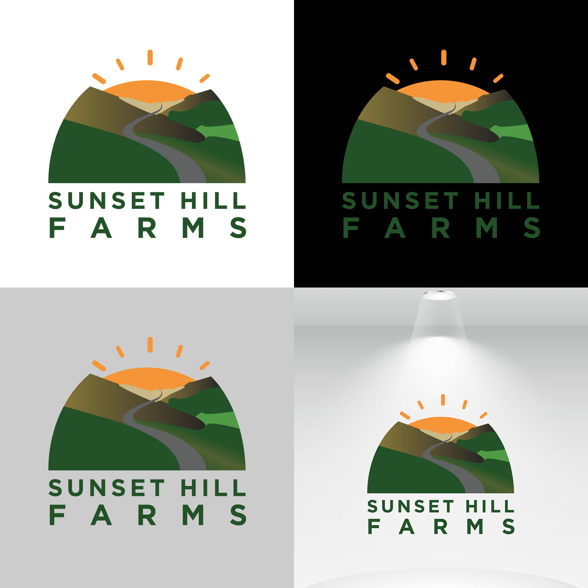 Diseño de Logo por nurulhasan.iou para SunsetHillFarms | Diseño #23867097