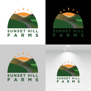 Logo-Design von nurulhasan.iou für SunsetHillFarms | Design #23867097