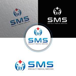 Specialty Medical Services or SMS | Logo Design by mam1