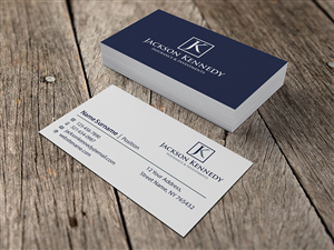 Business cards for financial advisor-insurance agent firm | Business Card Design by JAKUART