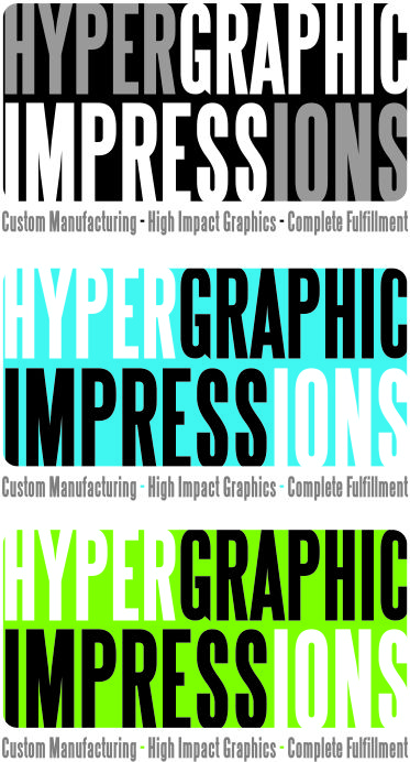 Logo-Design von spirals für HyperGraphic Impr... | Design #62250