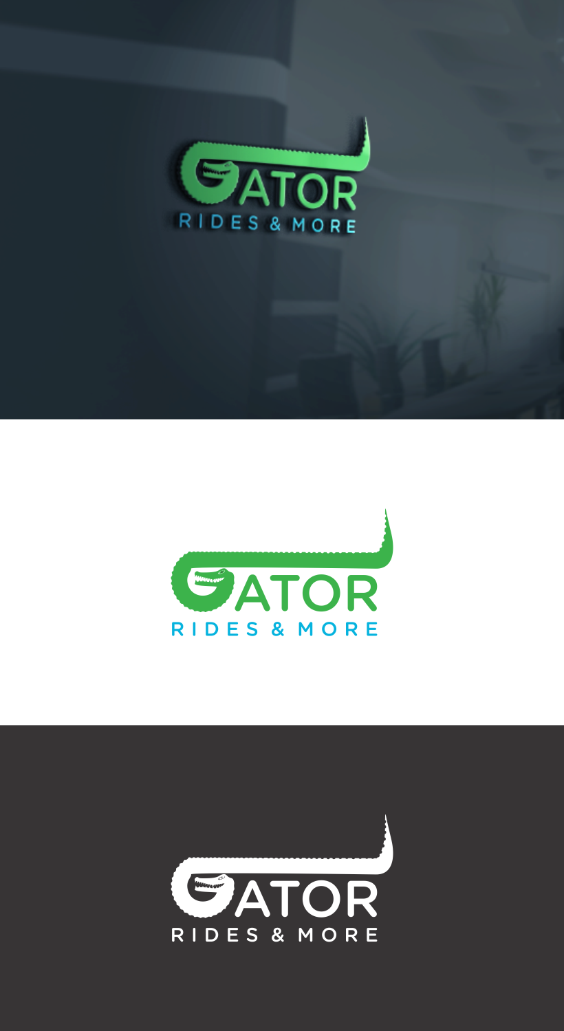 Logo Design by art0_MORO for Gator Rides & More | Design #23894296