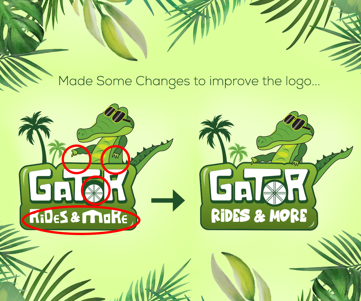 Design de Logo par SamtheVT pour Gator Rides & More | Design #23902861