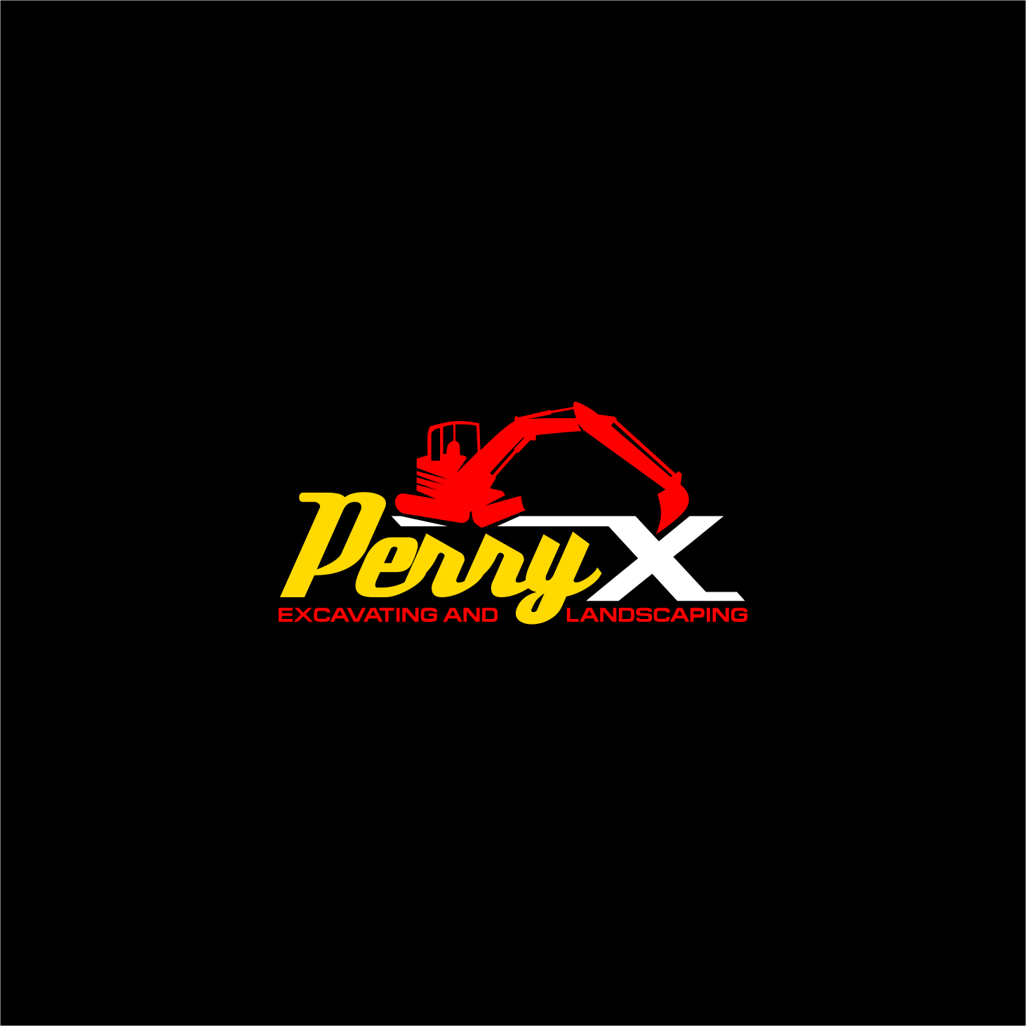 Logo-Design von Arham Hidayat für Perry Excavating | Design #23897695