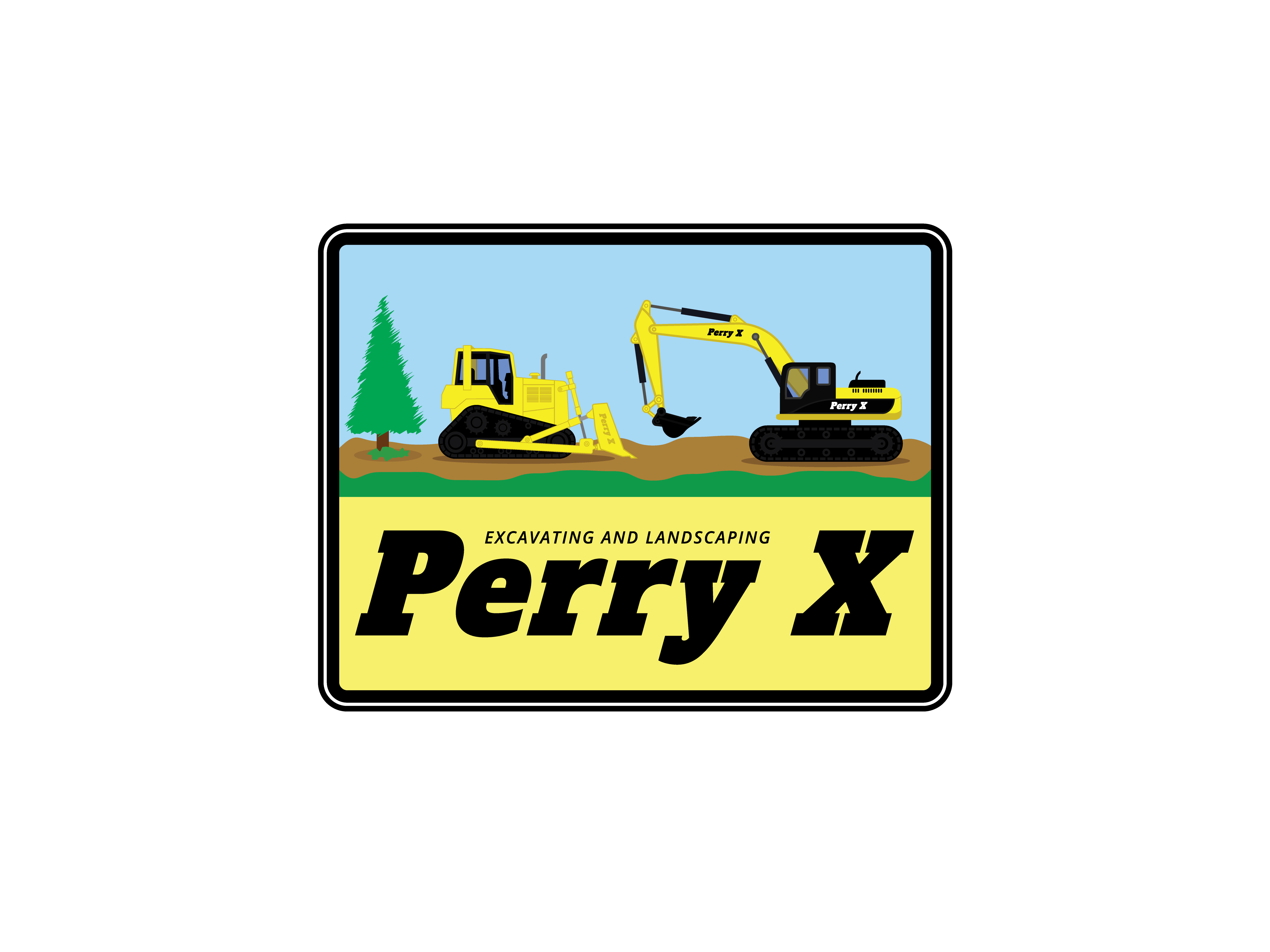 Logo Design by jnh for Perry Excavating | Design #23923461