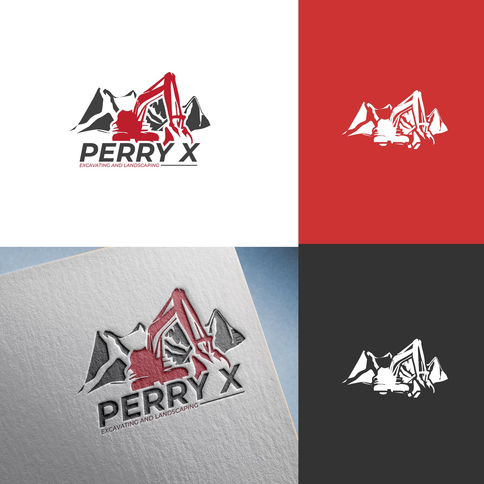Logo-Design von MarkazAlrusumatOfficial für Perry Excavating | Design #23994913