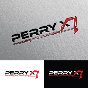 I would like it to say “Perry X” larger as part of the focal point of the image and also say excavating and landscaping smaller somewhere in the logo or under the logo. EST. I’ve included some example fonts that caught my eye but design doesn’t have to be limited to them by any means. | Logo Design by Rii
