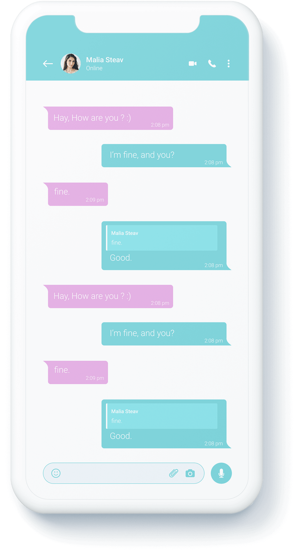 App Design by Samahir Sharif for this project | Design #23893266
