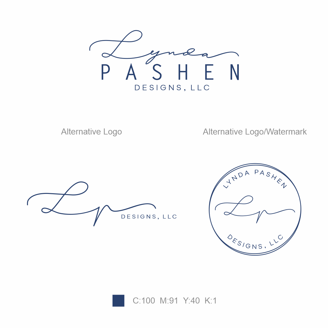 Logo Design by Nuw Design for Lynda Pashen Designs, LLC | Design #23885095