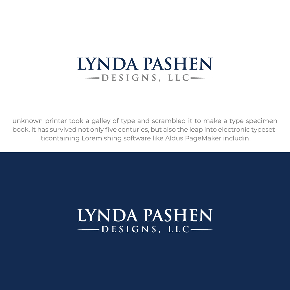 Logo Design by R.design for Lynda Pashen Designs, LLC | Design #23872683