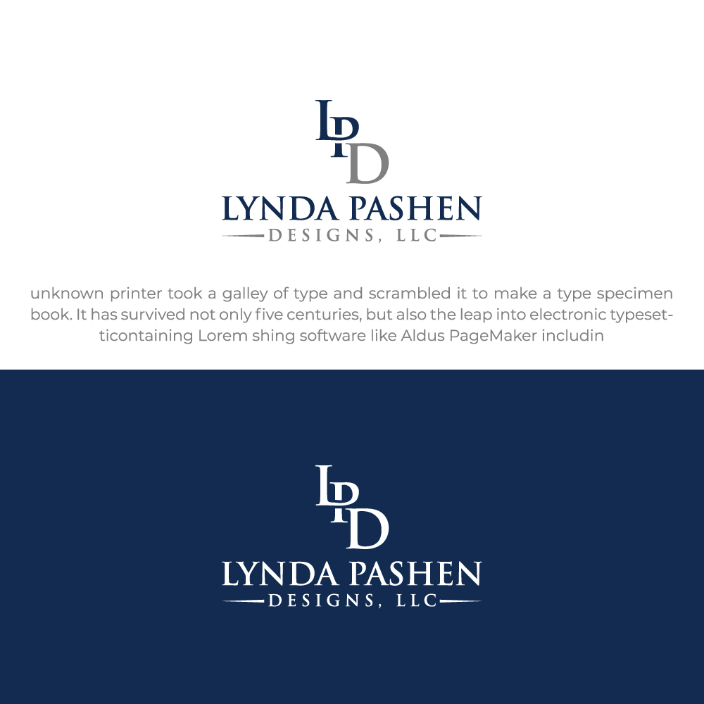 Logo Design by R.design for Lynda Pashen Designs, LLC | Design #23873270
