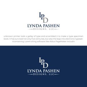 Logo Design by R.design for Lynda Pashen Designs, LLC | Design: #23873270