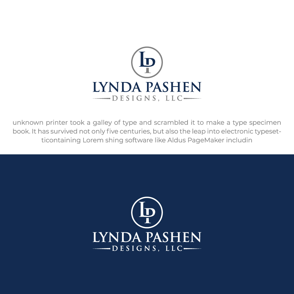 Logo Design by R.design for Lynda Pashen Designs, LLC | Design #23875897