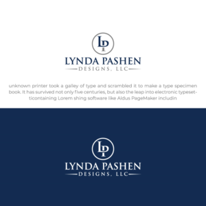 Logo Design by R.design for Lynda Pashen Designs, LLC | Design: #23875897