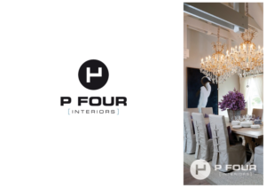 P Four Interiors  | Design de Logo par Nigel B
