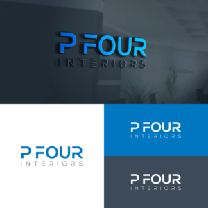 P Four Interiors  | Logo Design by tejo