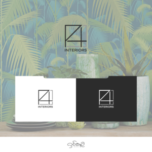P Four Interiors  | Logo Design by SamiddhaH