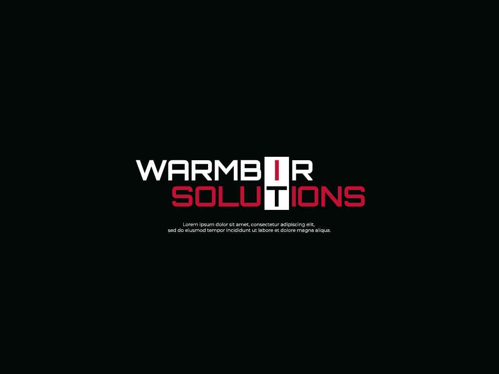 Logo Design by Senpachie for Warmbir IT Solutions, LLC | Design #23873376