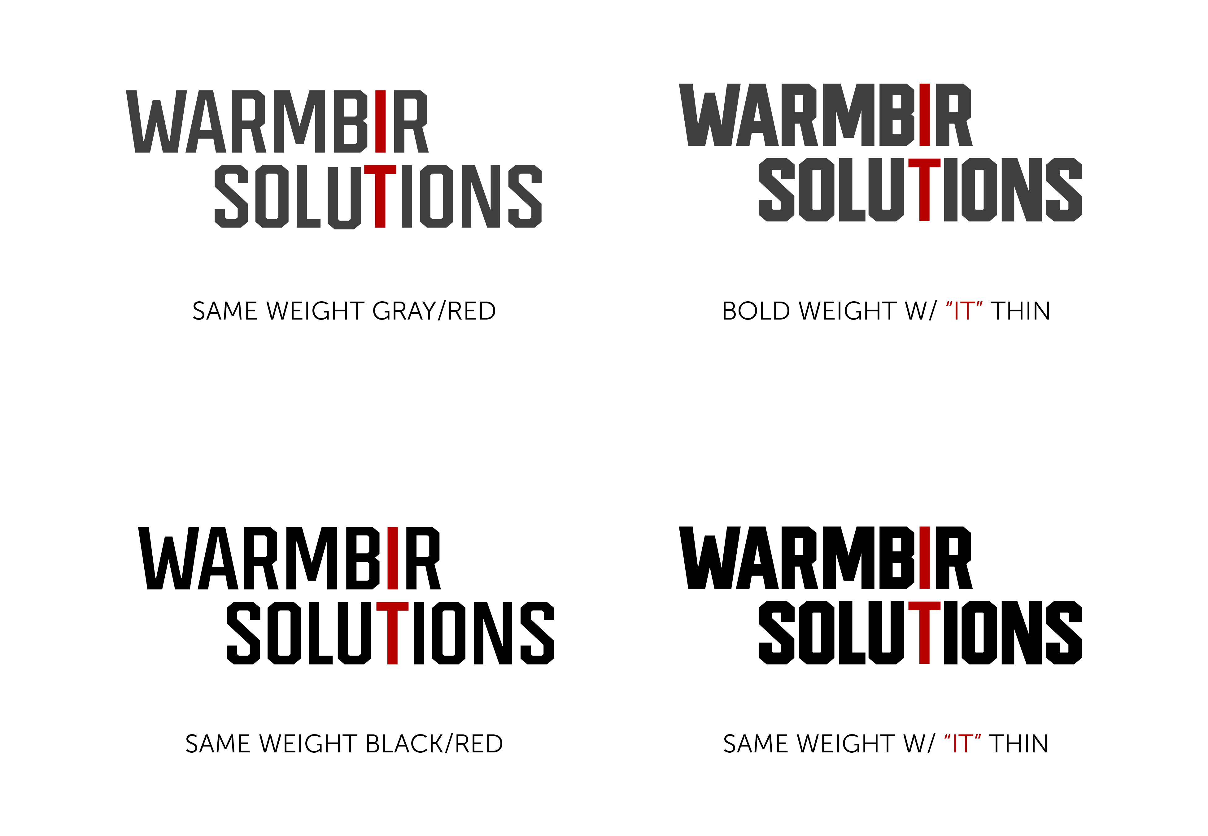Logo Design by AvidAusten for Warmbir IT Solutions, LLC | Design #23872755