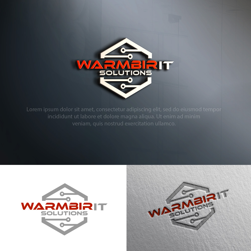 Logo Design by nzdesigners for Warmbir IT Solutions, LLC | Design #23883229