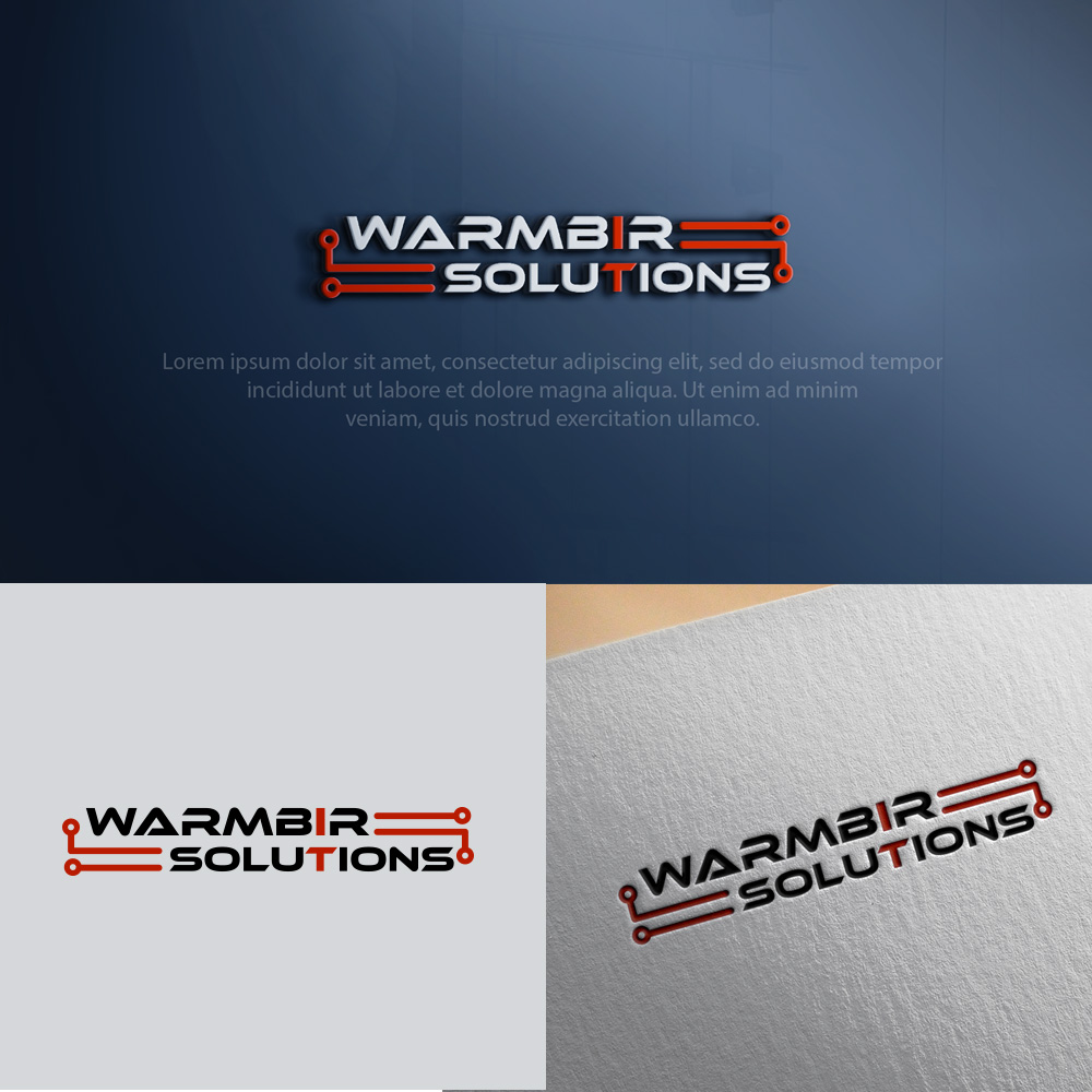 Logo Design by NZ Creatives for Warmbir IT Solutions, LLC | Design #23883230