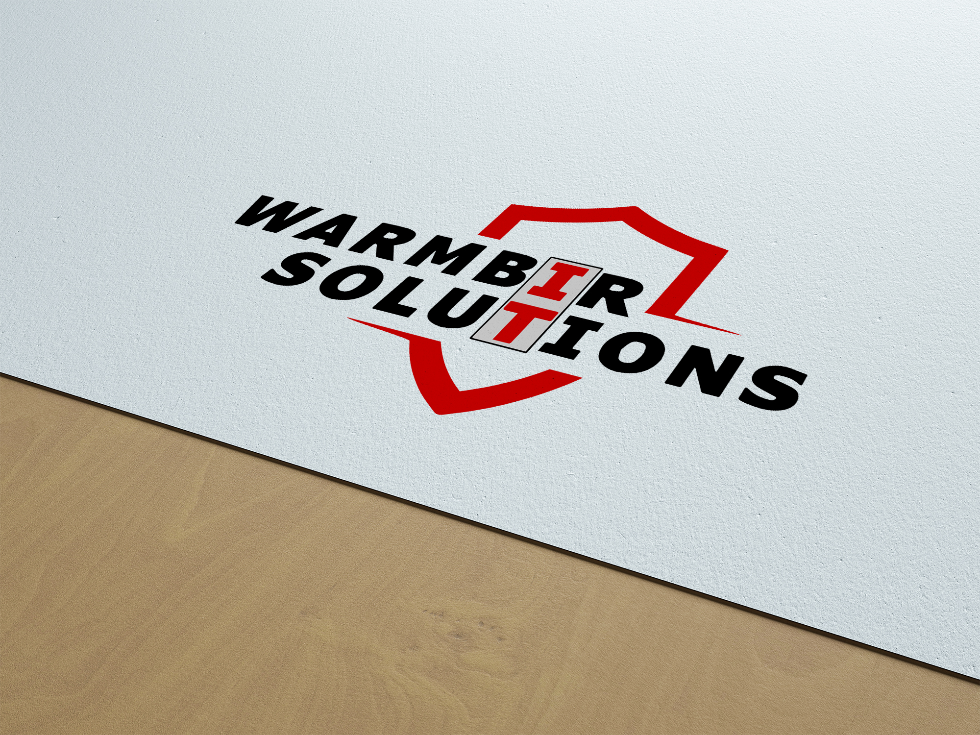 Logo Design by Burraq Creatives for Warmbir IT Solutions, LLC | Design #23883468