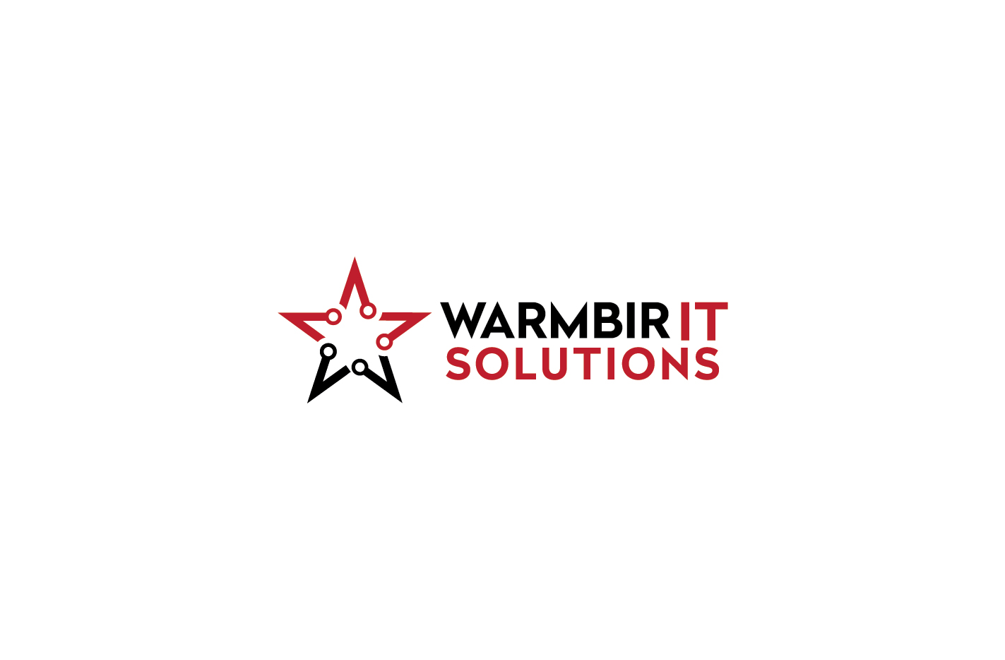 Logo Design by Muhammad Imran 3 for Warmbir IT Solutions, LLC | Design #23874284