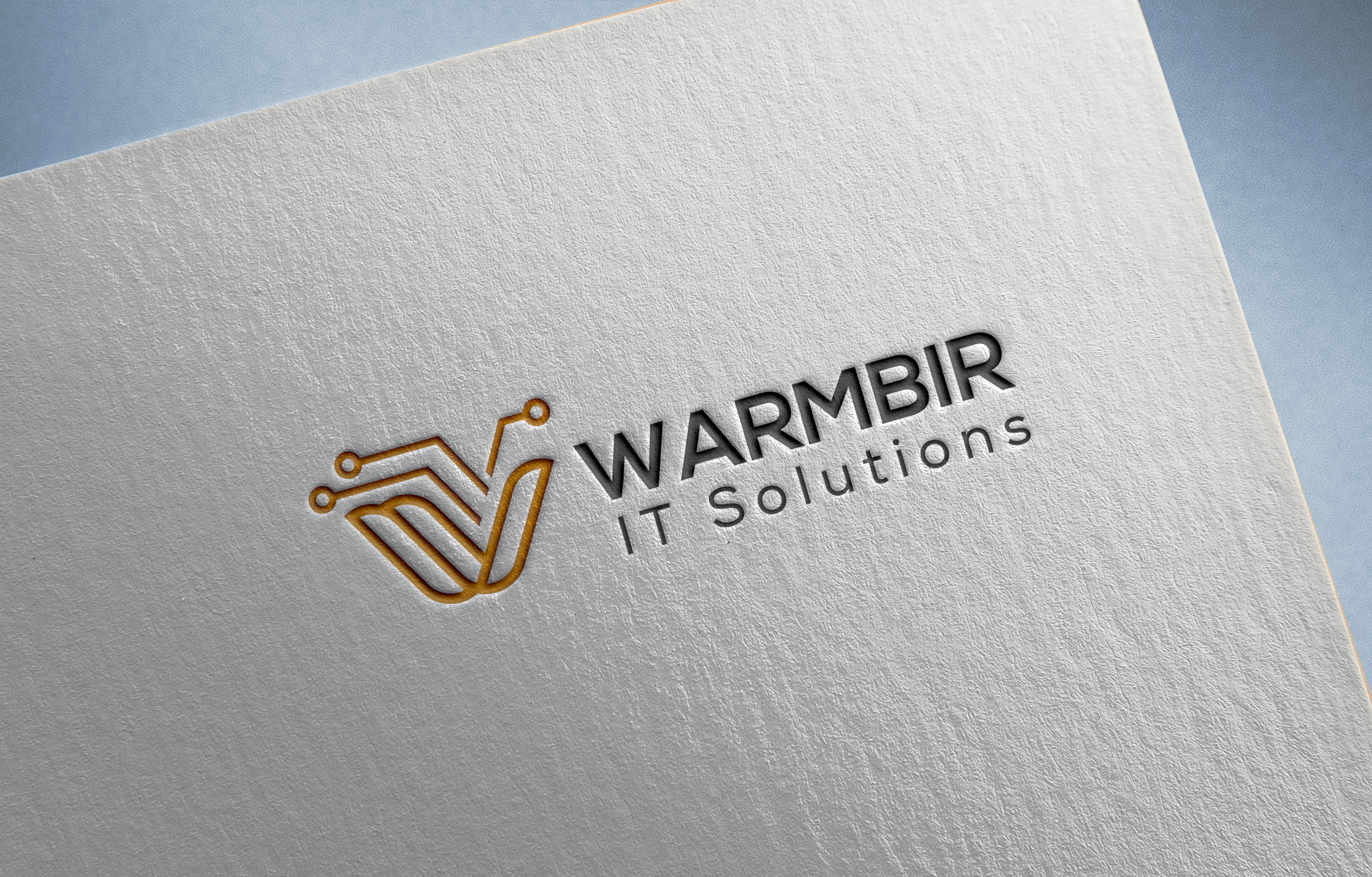 Logo Design by sm.jehad for Warmbir IT Solutions, LLC | Design #23887545