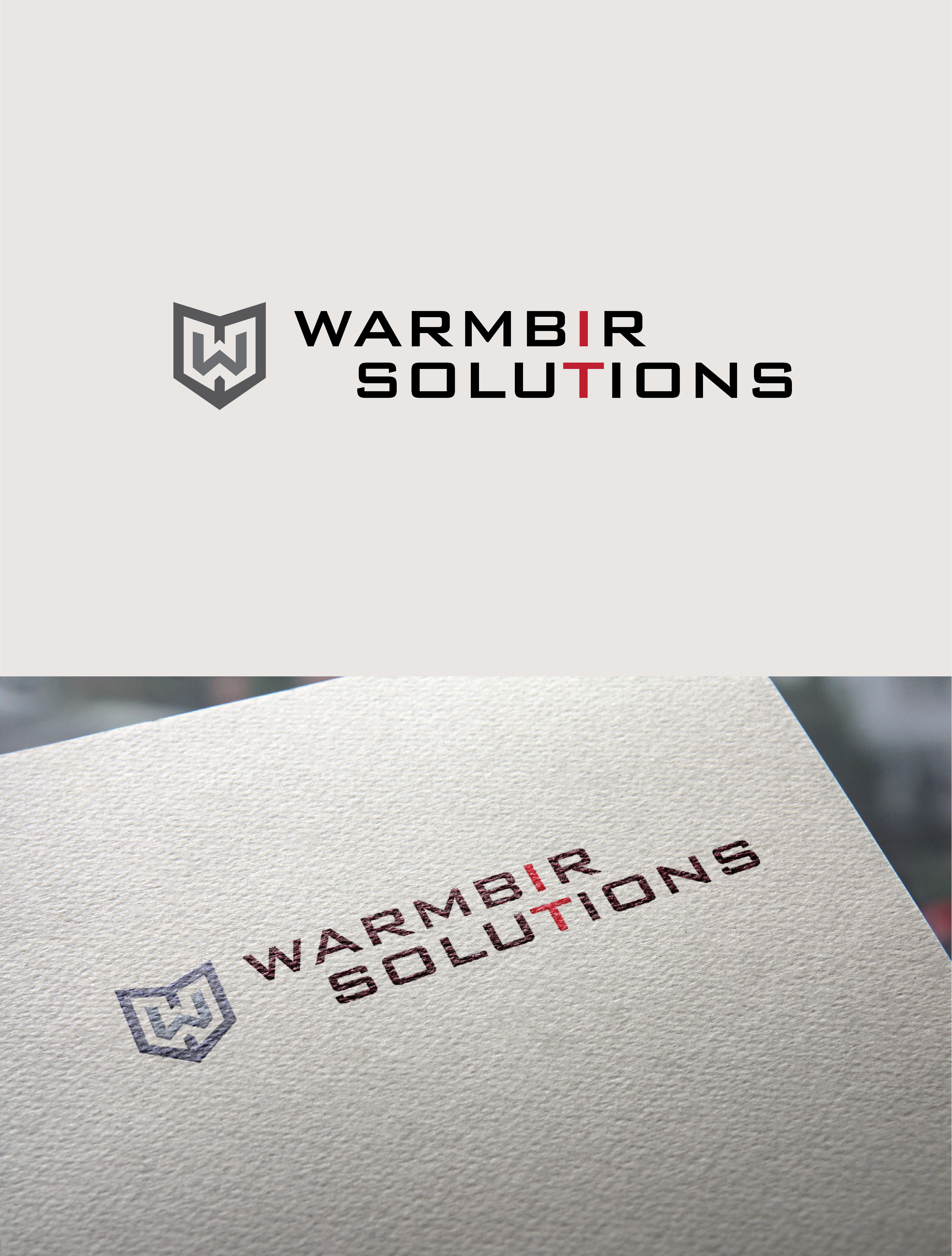 Logo Design by dennisdesigns for Warmbir IT Solutions, LLC | Design #23879013