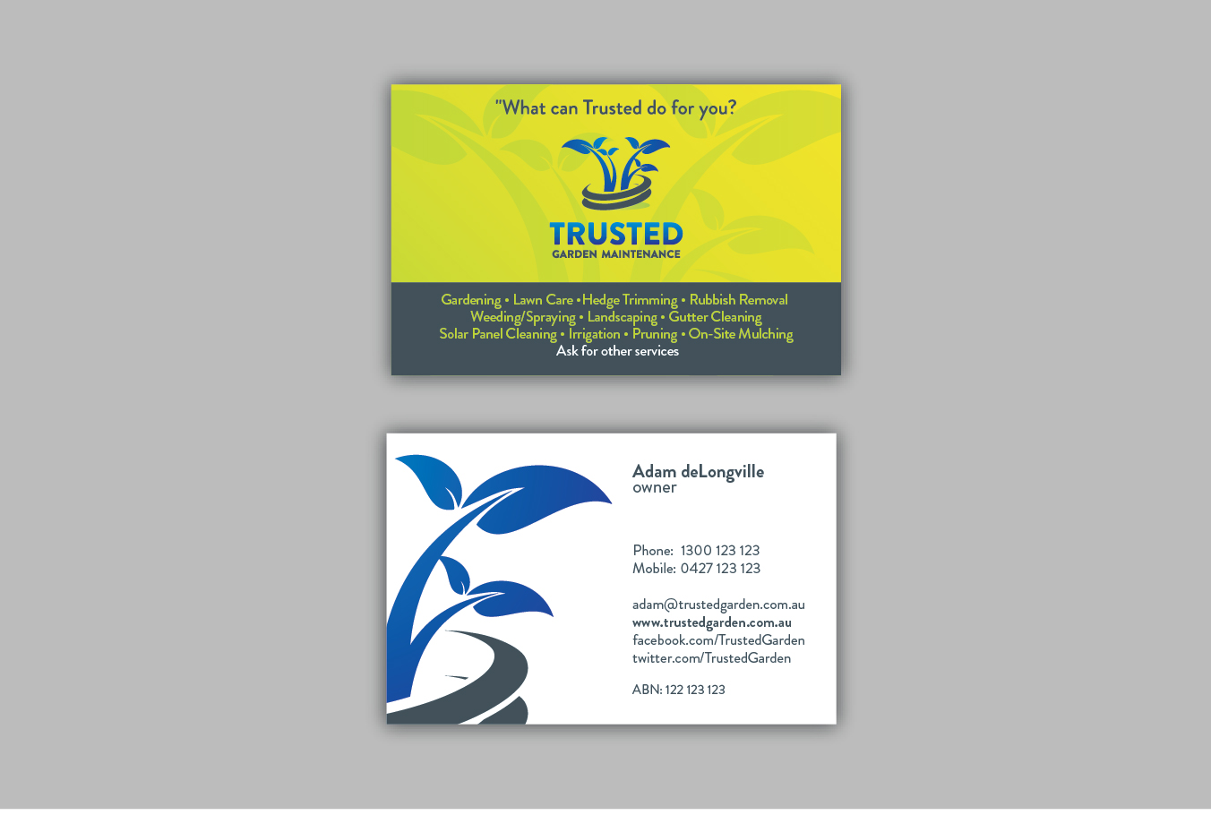 Business Card Design by Darina Stoianova for this project | Design #736453