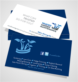 Business Card Design by gagan for this project | Design: #729055