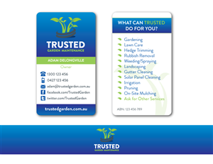Business Card Design by Chrystal for this project | Design: #737241
