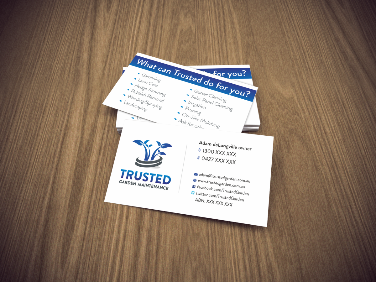 Business Card Design by HYPdesign for this project | Design #733443