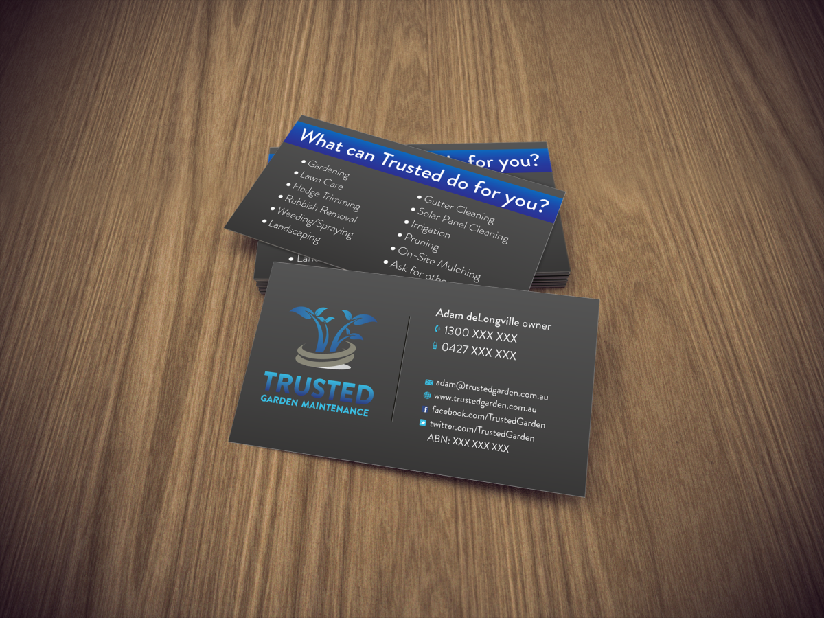 Business Card Design by HYPdesign for this project | Design #736677