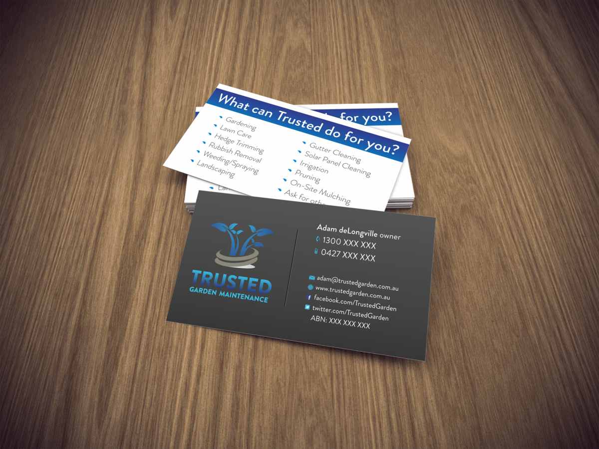 Business Card Design by HYPdesign for this project | Design #736679