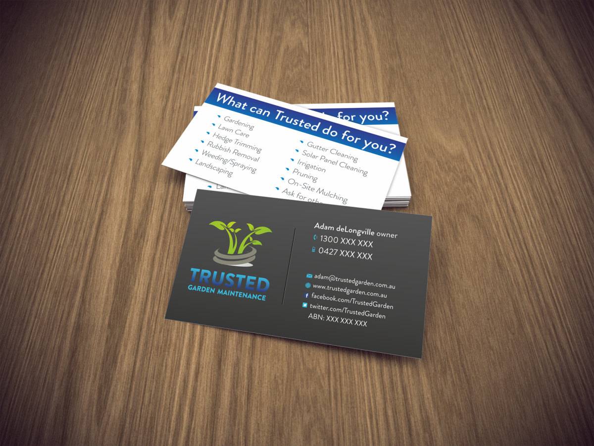 Business Card Design by HYPdesign for this project | Design #736686