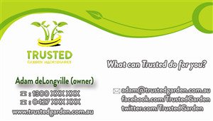 Business Card Design by Vikrant007 for this project | Design: #737083