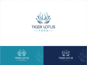 Logo Design by Anhlee for Tiger Lotus Yoga | Design: #23883002