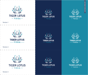 Logo Design by Anhlee for Tiger Lotus Yoga | Design: #23885131