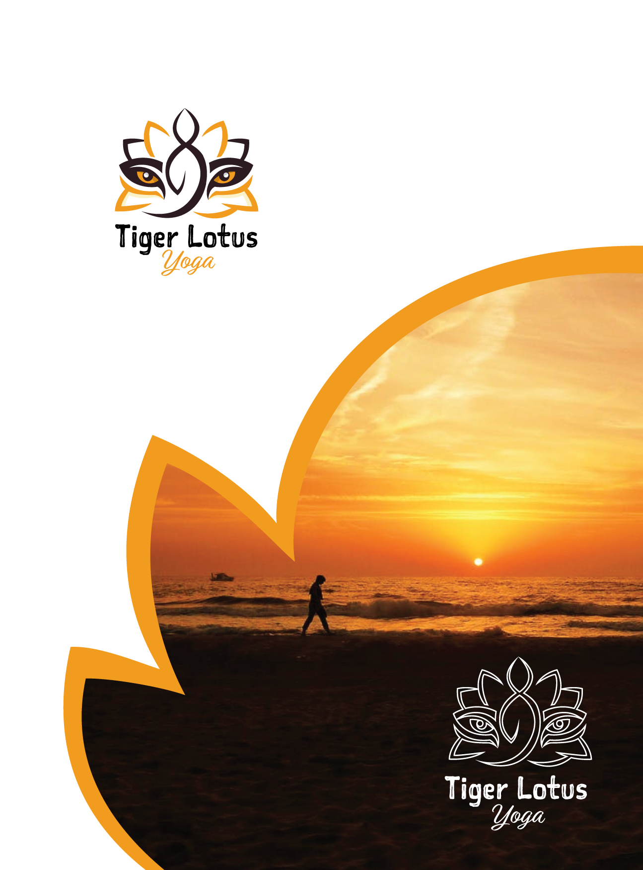 Logo Design by Mosa Abo swelem for Tiger Lotus Yoga | Design #23872741